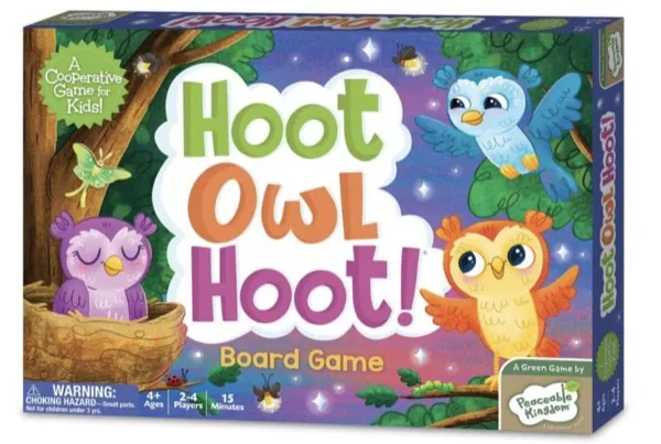 Box of Hoot Owl Hoot by Peaceable Kingdom
